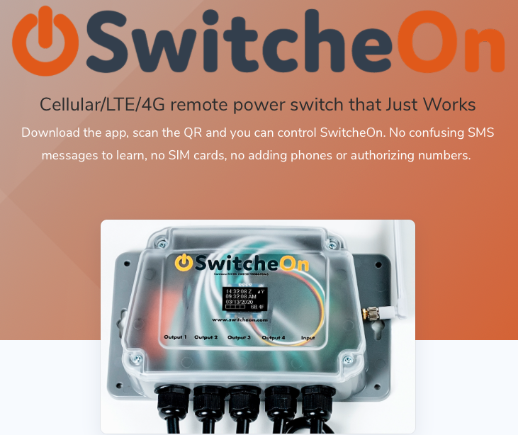 The Switchbox 4G Remote Control